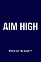 Aim High Standard Booklets: A softcover fitness tracker to record four days worth of exercise plus cardio.