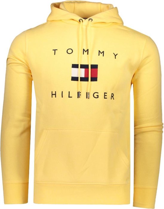 Tommy Hilfiger Sweater Geel Geel - Maat S - Heren - Herfst/Winter Collectie  -... | bol.com