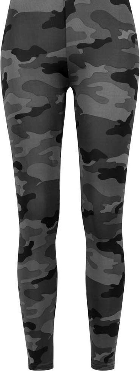 Urban Classics Camo Dames Legging donkercamouflage XS Donker Camouflage