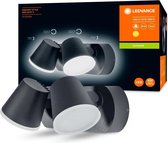 Ledvance - Wandlamp Endura Midi Spot Ii 20W Gr - Grijs