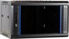 DSIT 6U wandkast / serverbehuizing met glazen deur 600x450x368mm (BxDxH) - 19 inch