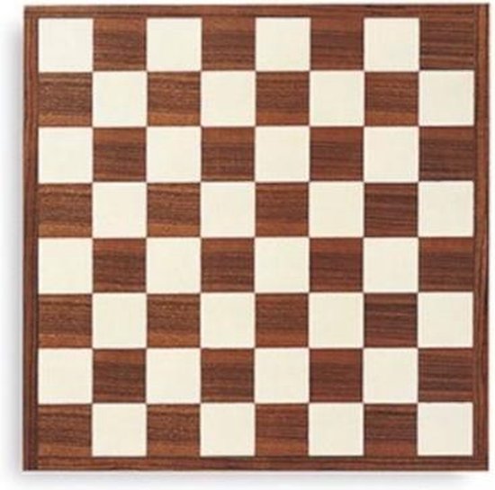 Afbeelding van het spel Dal Negro Schaakbord 31 X 31 Cm Hout Bruin/wit