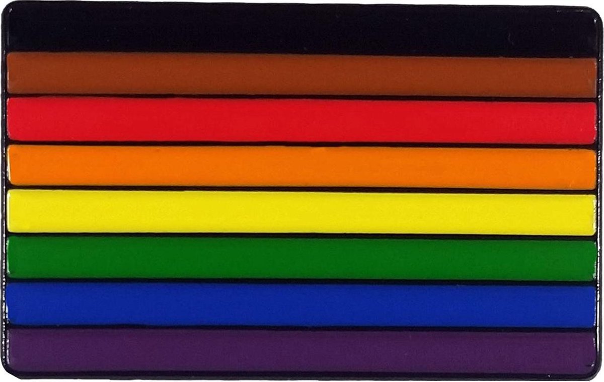 Inclusive Pride Flag Pin