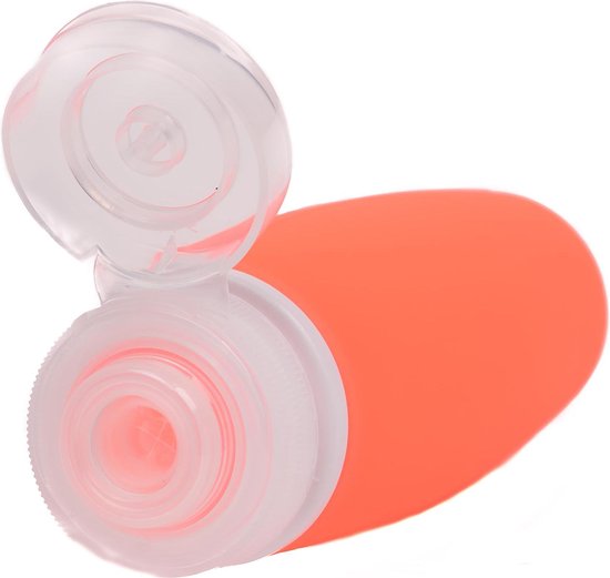 Nesto's® Navulbare Reisflesjes met Etui - Reisflacons 100ml- Reispotjes - Handbagage - Mini Shampoo Reisverpakking - Siliconen - Vliegtuig - Reisset toiletartikelen - 7-delig
