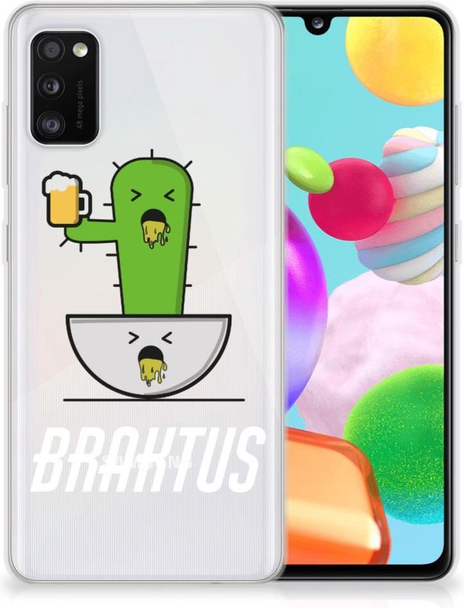 Samsung Galaxy A41 Telefoonhoesje met Naam Braktus