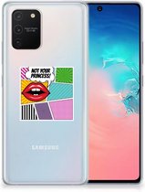 Telefoon Hoesje Samsung Galaxy S10 Lite Silicone Back Case Popart Princess