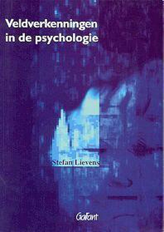 Cover van het boek 'Veldverkenningen in de psychologie / druk 4'