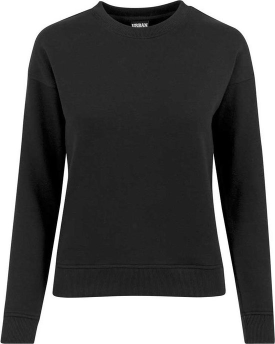 | Urban Classics Sweatertrui XL Sweat Crew Zwart Urban Classics Urban Classics Sweatertrui Sweat Crew Creme