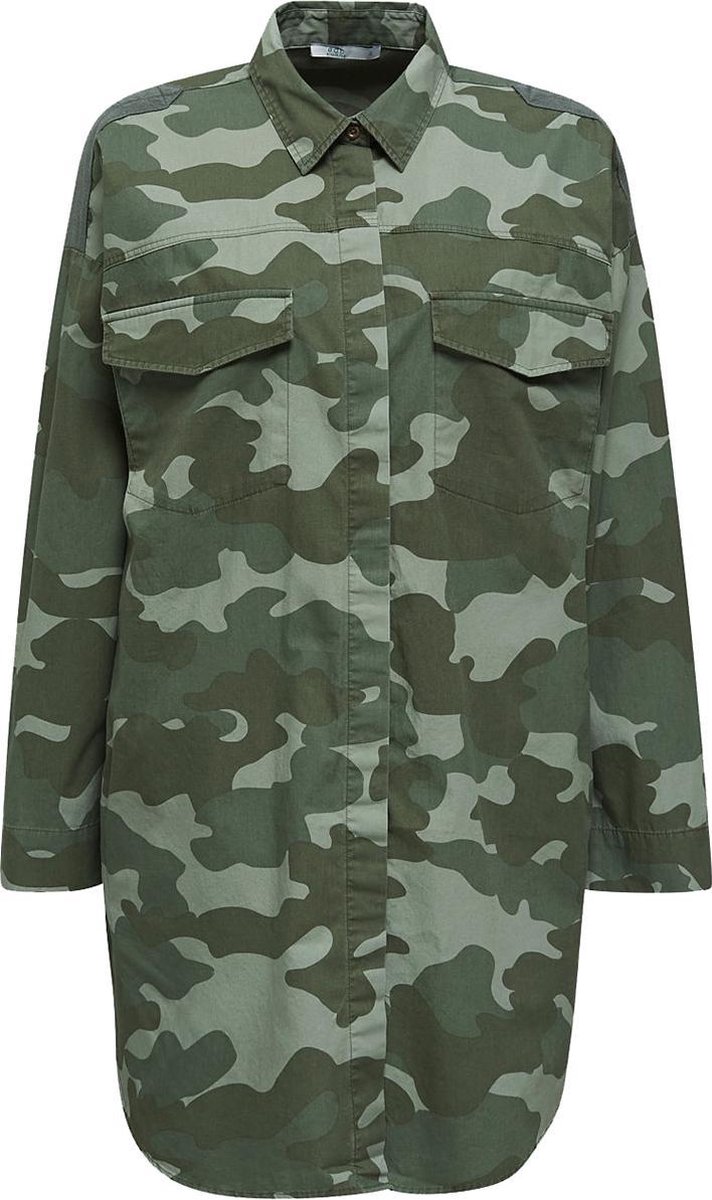 Oversized Camouflage Blouse 030cc1f320 C350