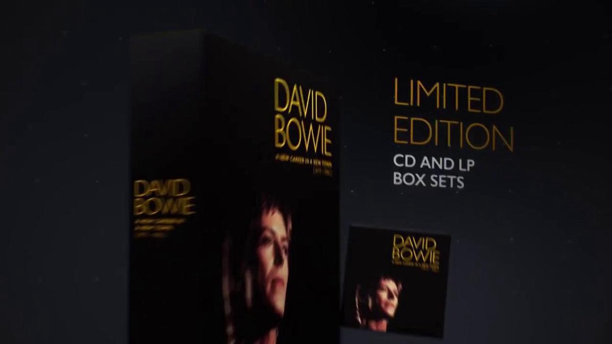 新品未開封 CD BOX A NEW CAREER IN A NEW TOWN David Bowie / A New Career in a New Town CD unboxing video