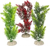 Auqa Della Plant elodea densa Gemengde kleuren M - height 25cm, PER STUK !! GEEN KEUZE MOGELIJK !