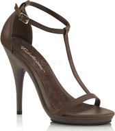 Fabulicious Sandaal met enkelband -38 Shoes- POISE-526 US 8 Bruin