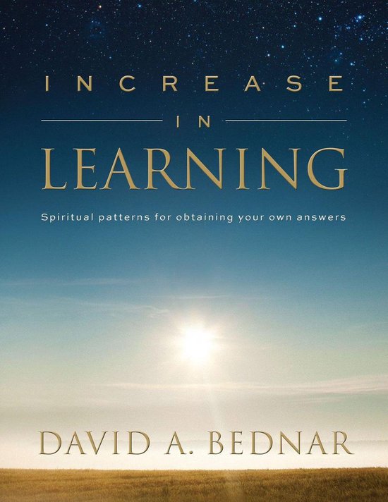 Increase in Learning (ebook), David A. Bednar 9781609089740 Boeken