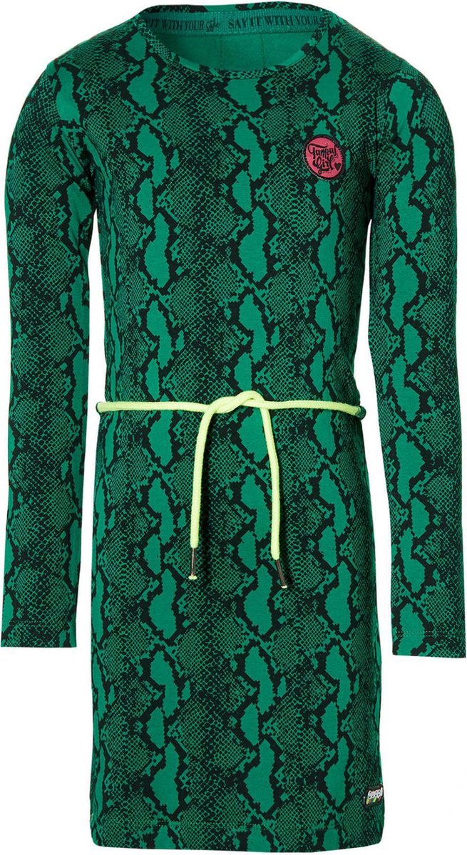 Quapi meisjes jurk Daantje Green Snake