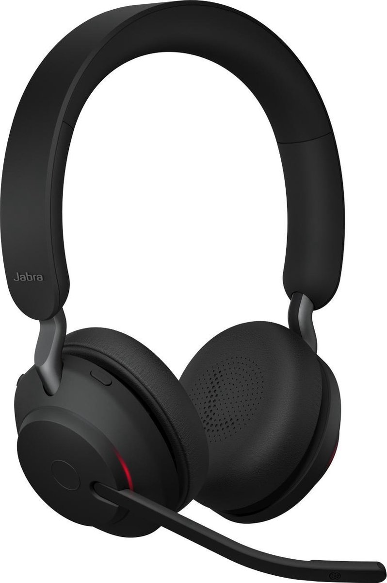 Jabra Evolve2 65 MS Stereo Bluetooth Headset op oor draadloos
