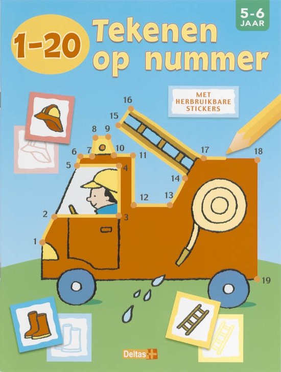 Cover van het boek '1 20 Tekenen op nummer'