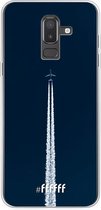 Samsung Galaxy J8 (2018) Hoesje Transparant TPU Case - Flying #ffffff