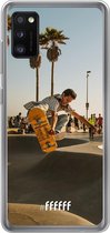 Samsung Galaxy A41 Hoesje Transparant TPU Case - Let's Skate #ffffff