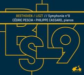 Cedric Pescia Philippe Cassard - Beethoven Symphony No. 9 Transcribe (CD)