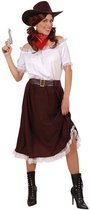 WIDMANN - Bruin en wit cowgirl kostuum voor vrouwen - XL