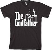 The Godfather Heren Tshirt -XXL- Logo Zwart