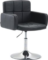 CLP Los Angeles Lounge fauteuil - Kunstleer zwart