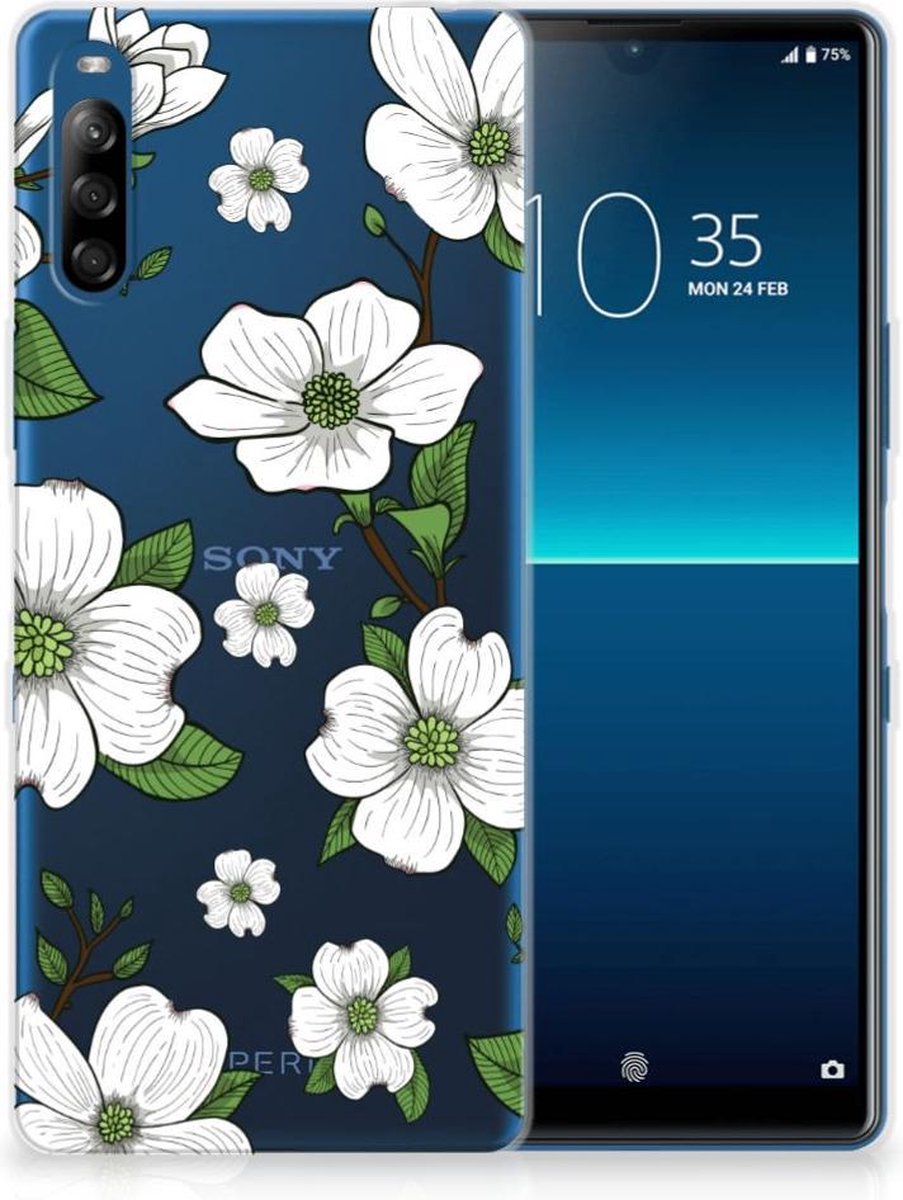 Sony Xperia L4 TPU Case Dogwood Flowers