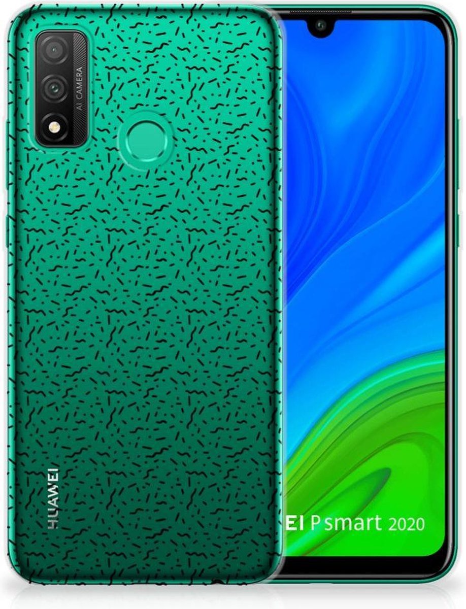 Huawei P Smart 2020 TPU bumper Stripes Dots