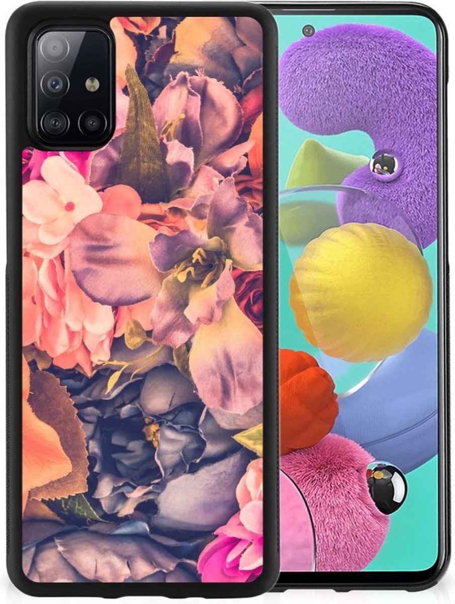 Samsung Galaxy A51 Skin Case Bosje Bloemen