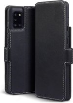 Qubits - slim wallet hoes - Samsung Galaxy A31 - Zwart