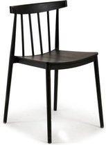 Keukenstoel Plastic Zwart (49 x 77,5 x 45 cm)