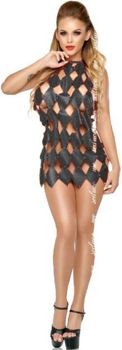 ME-SEDUCE VESTIDOS | Me-seduce Gwen Dress Black L/xl | Sexy Dress | Bondage