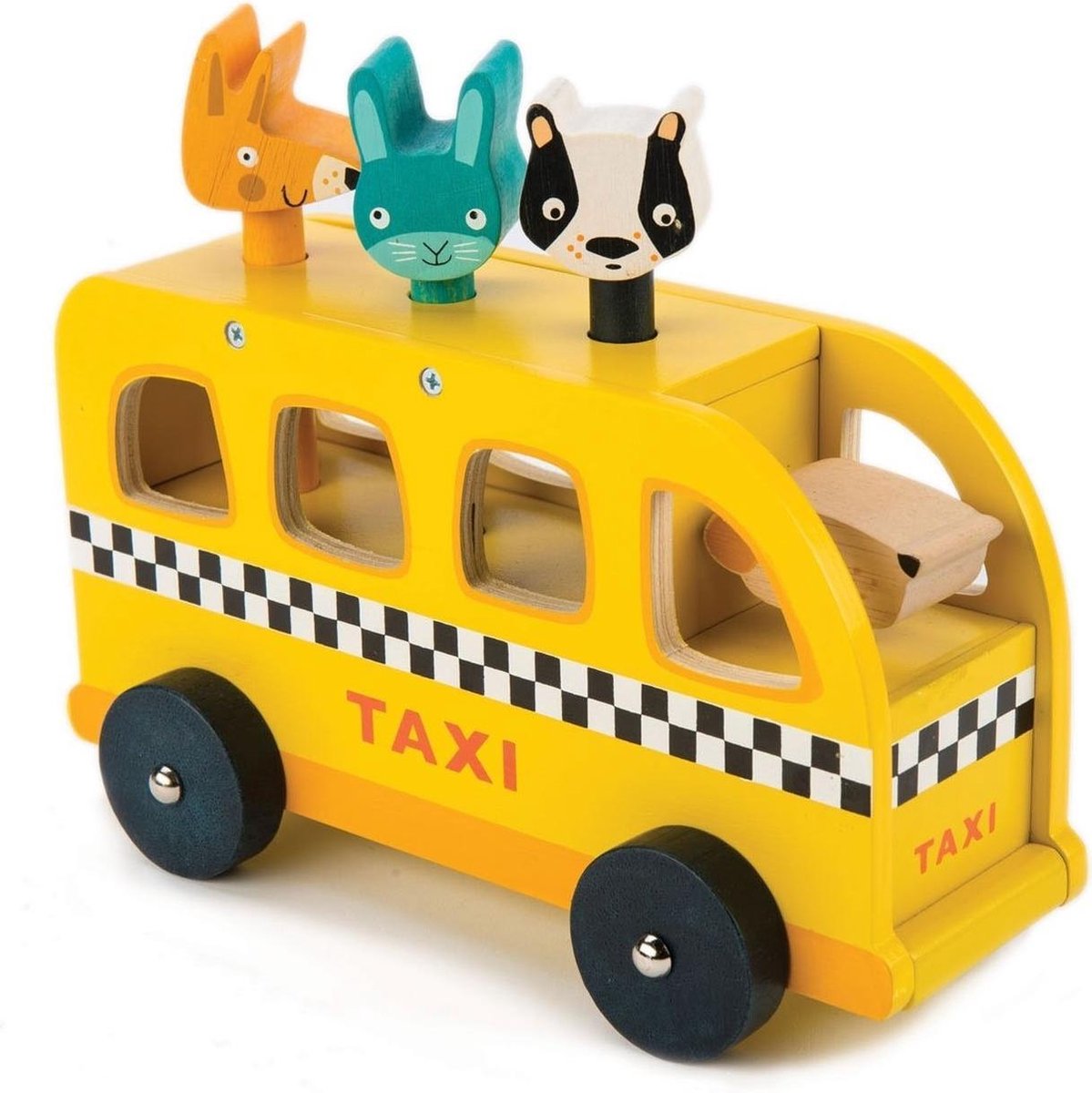 Tender Toys Dierentaxi Junior 4-delig