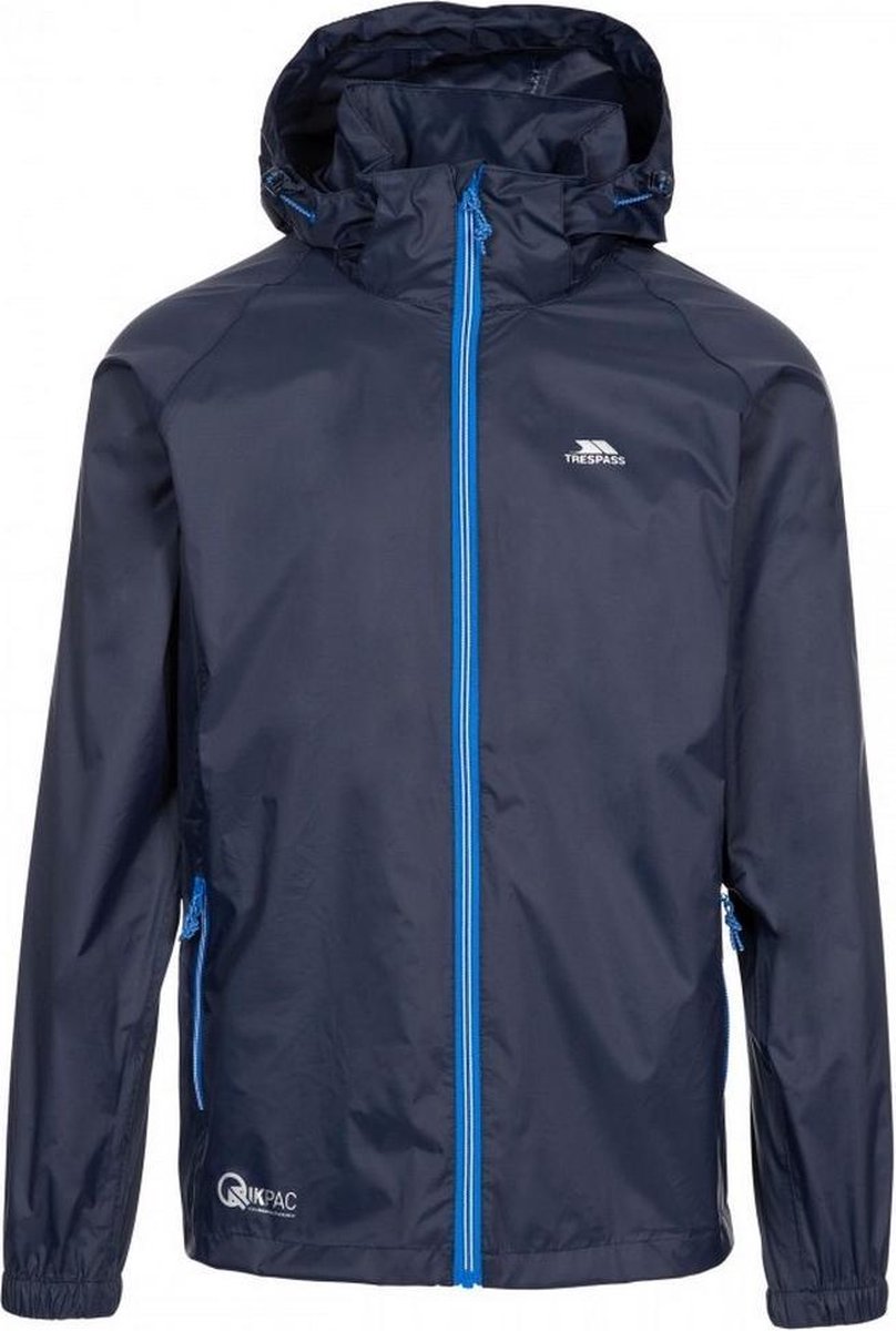 Trespass Regenjacke Qikpac X Unisex Packaway Jkt Tp75 Marineblauw