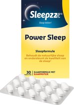 Sleepzz Power Sleep - Melatonine - Natuurlijke slaap - 30 tabletten