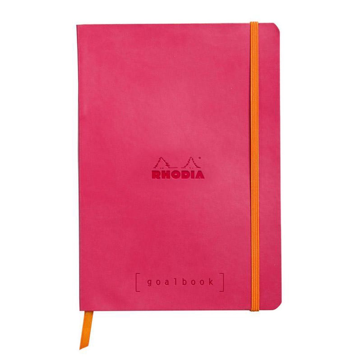 Rhodia Goalbook – Bullet Journal – A5 – 14,8x21cm – Gestippeld – Dotted – Framboos [Wit Papier]