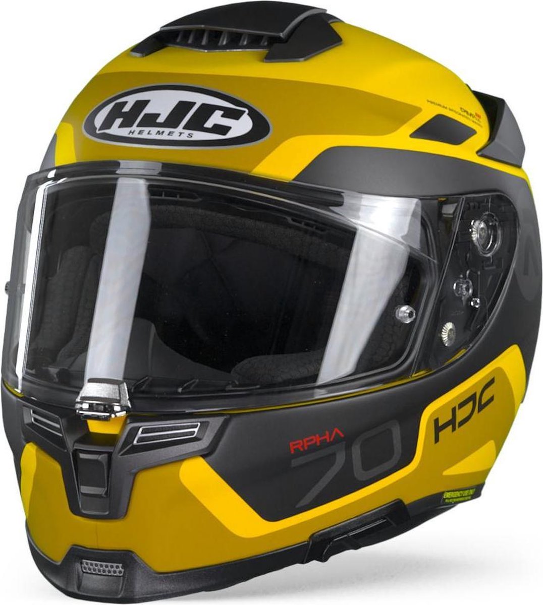 HJC RPHA 70 Shuky Yellow Full Face Helmet S | bol