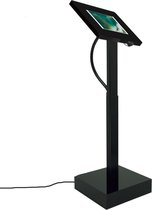 Elektronisch in hoogte verstelbaar tablet vloerstandaard Ascento Meglio L - zwart