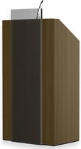Kunststof met kersenkleur hout katheder Saturn