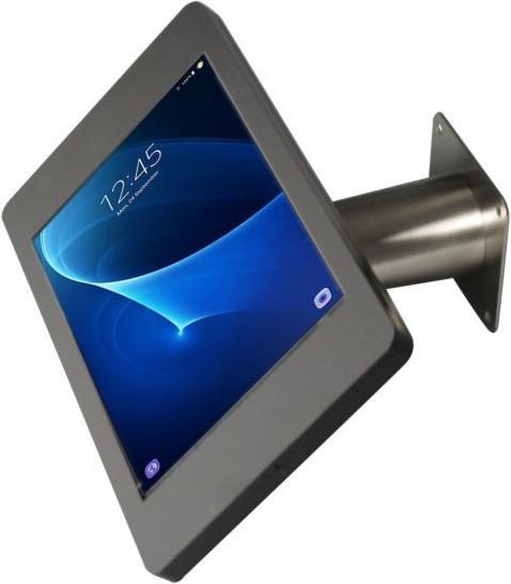 Tablet wandhouder Fino voor Samsung Galaxy Tab A 10.1 2019 - zwart/RVS