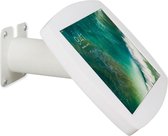 iPad wandhouder Lusso voor iPad 10.2 & 10.5 – wit – homebutton & camera bedekt