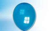Ballon marineblauw ø 30 cm 100 stuks - .