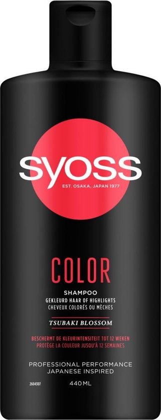 Udøve sport Diligence dæmning Syoss Color Shampoo - 440 ml | bol.com