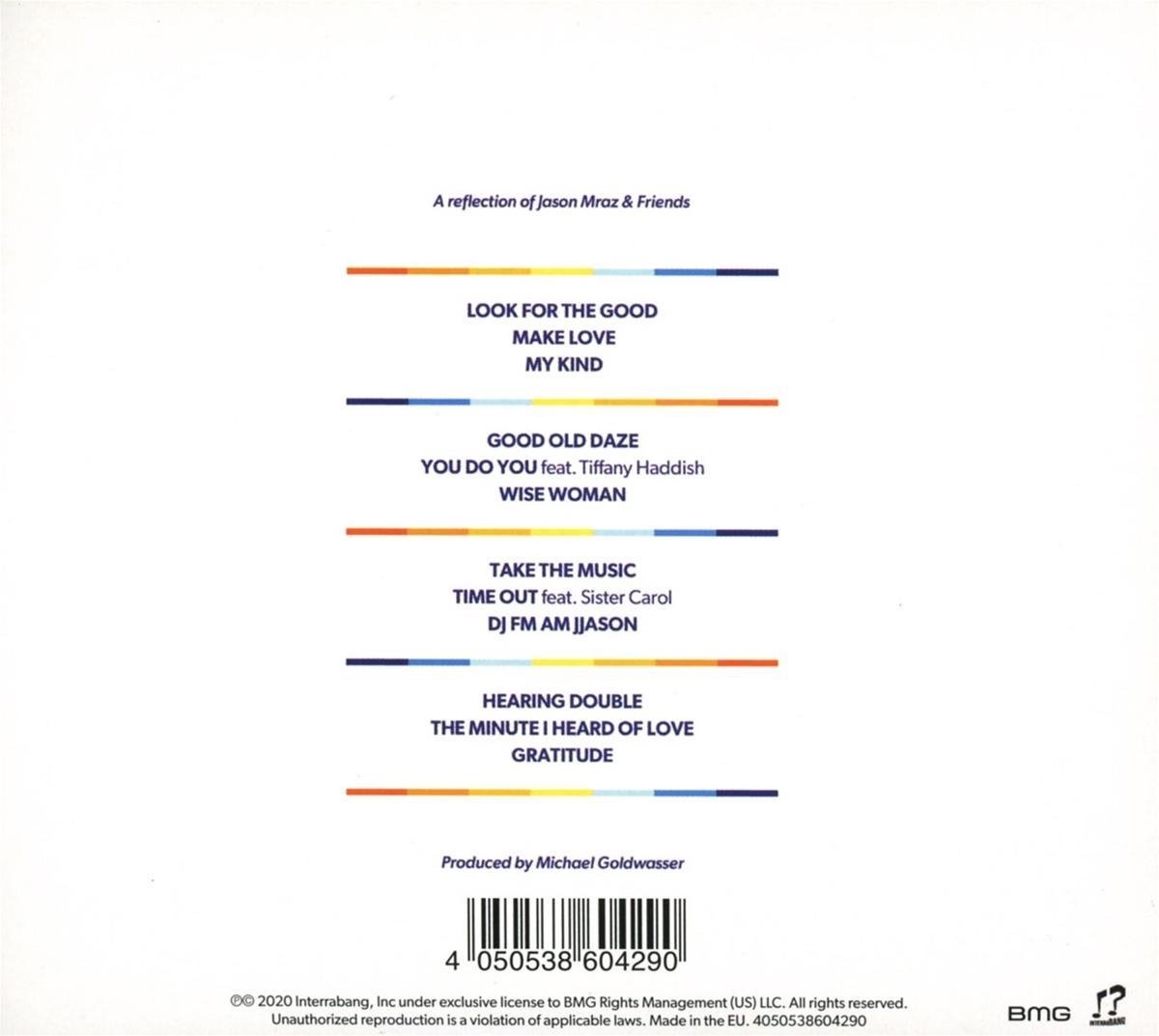 Look For The Good, Jason Mraz CD (album) Muziek