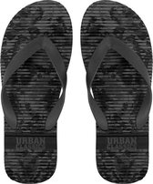 Urban Classics Teenslippers/Flip Flops -38 Shoes- Basic Zwart/Grijs