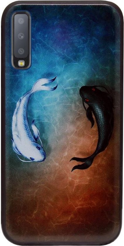 Coque arrière souple en Siliconen ADEL pour Samsung Galaxy A7 (2018) - Pêche à la carpe