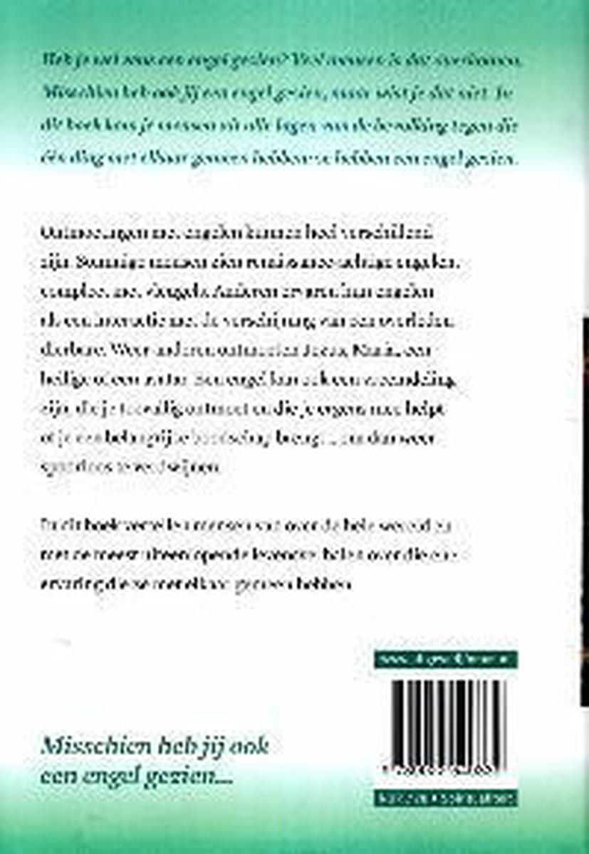 Ontmoetingen Met Engelen - back cover