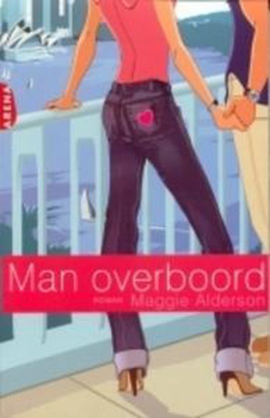Cover van het boek 'Man overboord' van Maggie Alderson