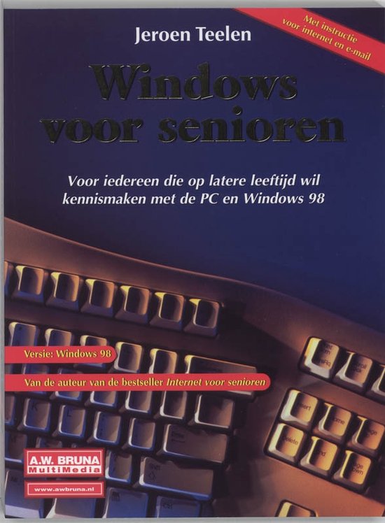 Cover van het boek 'Windows voor senioren / Windows 98' van Jeroen Teelen