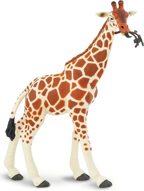 Safari Speeldier Somalische Giraffe 18 Cm Bruin/wit